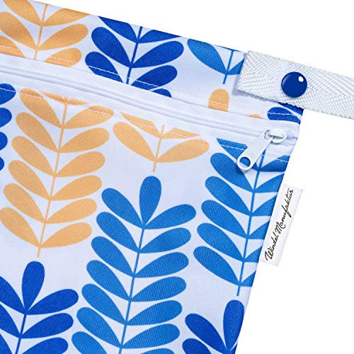 Windelmanufaktur Wetbag, atmungsaktive und wasserabweisende Nasstasche - Made in Germany (groß, Skandinavien)