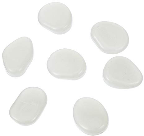 Happyyami 100stücke Leuchtende Steine Für Aquarien Und Garten Nachtlichter Dekorative Kieselsteine Für Fischbehälter Blumentöpfe Und Weggestaltungen Langlebig Und Farbenfroh