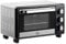 HOMCOM Mini Oven, 16L Countertop Electric Grill, Toaster Oven with Adjustable Temperature, 60 Min Timer, Crumb Tray, Baking Tray, Wire Rack, Tray Handle, 1400W, Silver