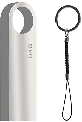 Lustig Speicherstick 64GB Wasserfest USB Flash Drive für Schule, Büro, Auto & PC/Laptop