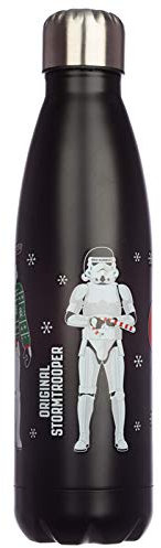 EliteKoopers 1Pcs Reusable Stainless Steel Insulated Drinks Bottle 500ml Christmas The Original Stormtrooper