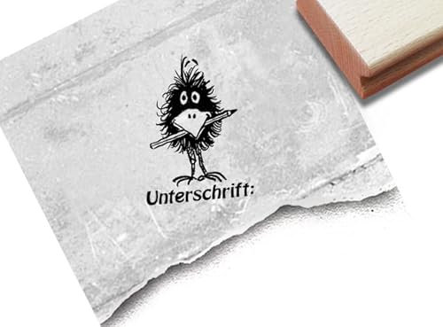 Stempel Lehrerstempel Unterschrift: mit Rabe - Stempel Lehrer Schulstempel Zur Kenntnis genommen Eltern Kita Vorschule Scrapbook - zAcheR-fineT