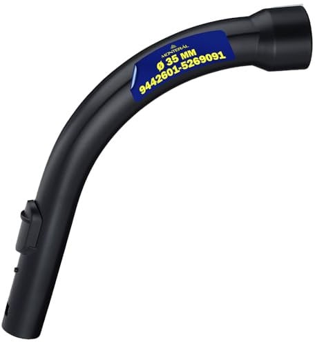 Impugnatura Aspirapolvere Ø 35 mm con Codice Originale 9442601 per Miele S8340 C1 C2 C3 S8 S6 S5 S4 S2 S1 H1 Complete Compact Classic Swing Serie S8000 - Garanzia di 10 Anni - MONTERAL