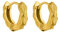 PURELEI® Brushed Ohrringe (Gold) – Damenohrringe aus langlebigem Edelstahl – Wasserfeste Ohrringe Damen – 10mm Durchmesser – Modeschmuck für deinen individuellen Look