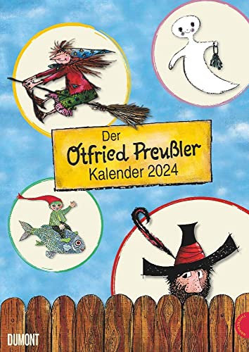 Der Otfried-Preußler - Kalender 2024 - DUMONT-Verlag - Kinderkalender - Wandkalender - 29,7 cm x 42 cm