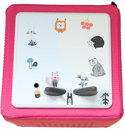 JP Journey Schutzfolie für Toniebox | Aufkleber Folie als Zubehör für Tonie (Einteilig, Waldtiere)