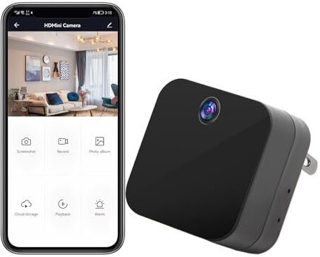 Hidden Camera Detector Charger Camera, WiFi USB Charger Wireless Nanny Cam for Pet