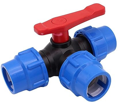 Raccord de tuyau d'arrosage à 3 voies en polyéthylène, collecteur de tuyau, raccords de tuyau d'arrosage très résistants – 20 mm/25 mm/32 mm/40 mm/50 mm