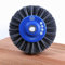 EHRHOLZ® Schleifbürste für Winkelschleifer | 140 mm Durchmesser | Rundbürste | Strukturierbürste | Profiqualität für Holz und Metall (Schleifpartikelanzahl: 80, Nylon)