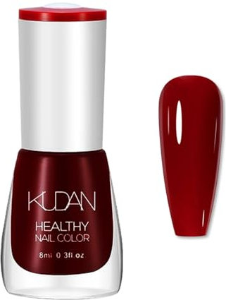 Rot Nagellack, Schnelltrocknender Nagellack, Nagellack mit cremigem Finish, Langanhaltender Chip Resistant & Nagellack für DIY Nail Art Maniküre zu Hause 8ML (06)