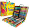 KreativeKraft Maletin Pinturas para Niños Rotuladores Lápices de Colores Bolígrafos Crayones Maletín Colores Set de Arte para Niños (Estuche para bolígrafos de primera calidad, 70 unidades)