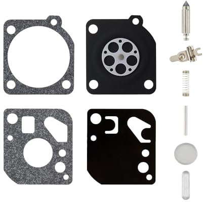 Vergaser Dichtung Membransatz für Zama RB-98 C1U-P12 C1U-P14 C1U-P17 C1U-P21 C1U-P23 MTD Ryobi Troy-Bilt Bolens Yard Man Yard Machines