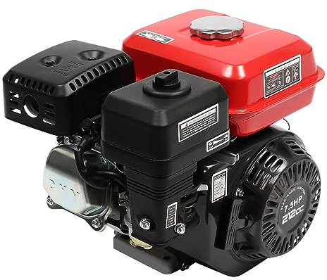 Viertaktmotor, 7,5 PS 5,1 kW Benzinmotor, Stationärmotor, 1-Zylinder-Motor, Kart-Motor, Industriemotor, 3,6L.