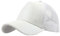 2024 – Trucker Pferdeschwanz-Hut, unordentliche Brötchen, Glitzer, einfarbig, Baseballkappe, Unisex, Visier, Baseballkappe, Fem Cap, weiß, One size