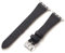 AoYi Cuir Bracelet Italien Véritable Femme Hommes Compatible avec Apple Watch 42mm 44mm 45mm 46mm 49m, Strap Luxe pour iWatch Séries 10 9 8 7 6 5 4 3 2 1 SE SE2 Ultra Ultra 2, Noir