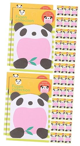 SEWACC 40 Stk tierische Haftnotizen Klebenotizblöcke Notizaufkleber individuelle Haftnotizen Büroaufkleber Wasserdichte Notizblöcke Scrapbook-Memo-Aufkleber Angebot beachten Papier