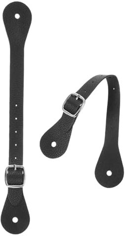 PAMINGONO Western-sporenriemen Vollnarbenleder Verstellbare Stiefelriemen Zum Reiten