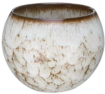 QUARKZMAN Handgefertigte Teeschalen 150ml / 5oz Brennwechsel Chinesische Japanische Teetasse Keramik Gong Fu Teeset für Büro Zuhause Geschenke, Weiß