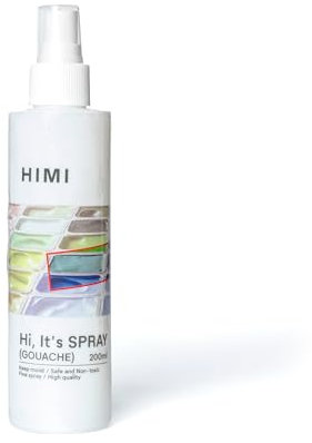 HIMI Spray humectante de botella Gouache de 200 ml