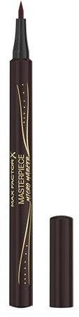 Max Factor Masterpiece Micro Marker, 060 Deep Brown, Precise Eyebrow Pen, Superfine Tip, Hair-Like Strokes, Natural Look Effect, Buildable Formula, Smudge & Transfer-Proof, Up to 24HR Wear, 1.1ml