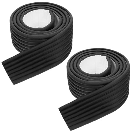 ARTIBETTER Lot De 2 Rouleaux De Tapis En Mousse Pour Échelle Tapis De Protection Pour Escalier Pieds D'Échelle Noir