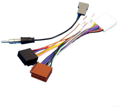 Câble d'alimentation ISO adaptateur radio de voiture installation haute universalité montage non-déformation pour Nissan pour autoradio