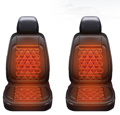 Generisch Auto Sitzauflagen Winter für Toyota iQ(2009-2015) Autositzauflage,Sitzbezug Vordersitz Universal Sitzkissen für Sitz im Winter Passend Warm Fahren im Winter.