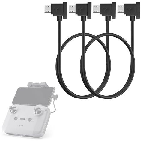 YAODHAOD USB-C OTG-RC Kabel 30 CM RC-N3/N2/N1/N1C Fernsteuerung Kabel für Controller, Drohnenzubehör, für DJI Mini 2, Mavic 3,Air 2S, Mavic Air 2-Fernbedienungs (Typ C zu Typ C, 30CM)