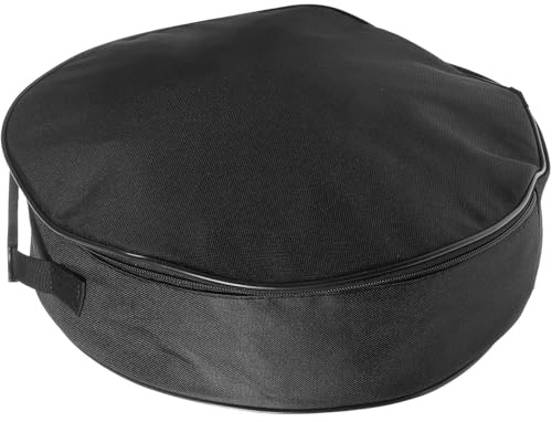 SHERCHPRY Portable Ev Charger Cable Organizer Bag for Storage with Sturdy Oxford Cloth Material and Compact Design, for Ev Charger Cables and Electronic Accessories Black