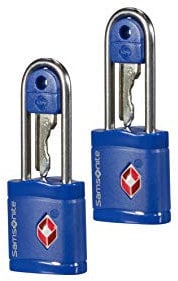 Samsonite Global Travel Accessories TSA Key Lucchetto per Valigie, 6 centimeters, Blu (Midnight Blue)