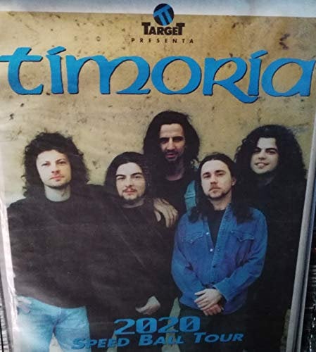 Timoria Speedball 2020 Tour Poster