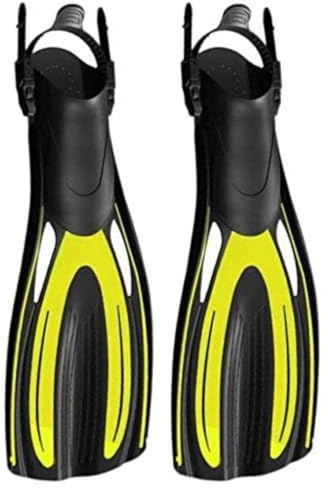 Tecnomar Fb036932 - Hydro Channel Flossen, verstellbar, Farbe: Gelb, Größe: M (43-44)