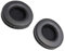 Uonlytech Kopfhörer Ohrpolster Runde Headset Ohrpolster Ohrenschützer Ersatz für Headset Kopfhörer 100Mm Schwarz