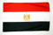 AZ FLAG - Flagge Ägypten - 250x150 cm - Ägyptische Große Fahne 100% Polyester mit Messing-Ösen - UV-beständig - Vives Farben - 300g