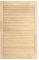 vidaXL Bois de Pin Massif Porte à Persiennes Porte d'Armoire Porte d'Etagères Revêtement pour Placard Penderie Garde-Robe Paravent 99,3x59,4 cm
