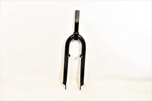 Hard to find bike parts Mtb Atb 26 Black Rigid Steel Front Fork 135mm Bargain 1 Steerer Nos 22.2