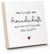 ARTFAVES® Holzbild mit Spruch - Es heißt Freundschaft, weil man mit Freunden alles schafft | Deko Geschenk zum Thema Freundschaft/Größe: 14,8 x 14,8 cm