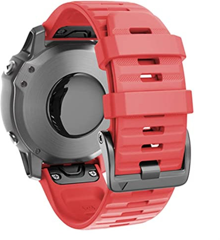 AEMALL 20 22 26mm Cinturino a sgancio rapido per Garmin Fenix 7 7X 7S Smart Watch Band Wirstband Strap, 22mm Fenix 7, agata