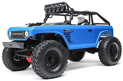 Axial 1:10 SCX10 II Deadbolt 4WD Brushed RTR, Blue AXI03025T1
