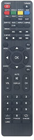 ALLIMITY Telecomando adatto per MAJESTIC LED LCD TV TVD 224 LED, TVD 228 LED, TVD 232 LED, TVD 225 S2 LED, TVD 225 S2 LED V1, TVD 224LED, TVD 228LED, TVD 232LED, TVD 225S2LED, TVD 225S2LED V1
