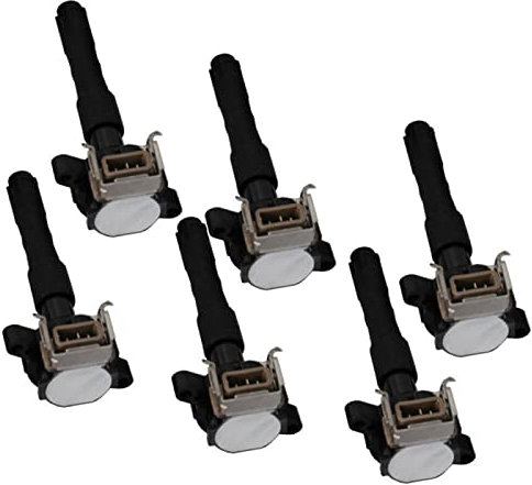 Zündspule für Automotoren 6Pcs Auto Zündspulen Zubehör Für E46 Für E39 Für X5 E36 325 330 328 Auto Zündmodul