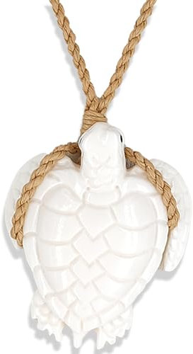 Nobel Surferkette Horn Turtle Rockabilly Hawaii-Kette Männer Frauen SCHMUCK