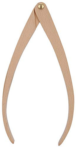 TOPINCN Pied à Coulisse en Céramique (Pied à Coulisse en Bois de 12 Pouces)