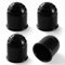 VooGenzek 4 Pezzi Tappo Gancio Traino, 50 mm Tappo Copri Gancio di Traino in Plastica, Copertura Universale per Gancio di Traino a Sfera, Copertura a Sfera per Gancio di Traino, Nero