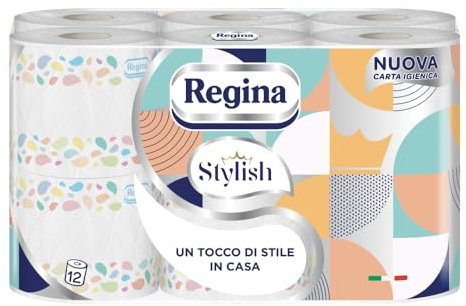 Carta Igienica Regina Stylish 24 Rotoli