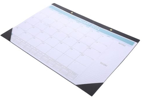 FUNOMOCYA Englischer Wandkalender Mit Monaten Dicker Papierblock Klare Festtagshinweise Hängender Monatsplaner Für Büro Zuhause Schule Praktischer Termin Jubiläumsplaner