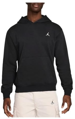 Nike Brkln Fleece Felpa con Cappuccio da Uomo Black/White 3XL
