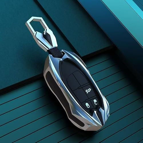 HLGFS Guscio Chiave Auto per Fiat Tipo Wagon,Personalizzato Porta Chiave Auto Copri Chiavi Auto per Uomo Donna Cover Chiave Custodia Chiavi Accessori Decorazioni Auto,B-2