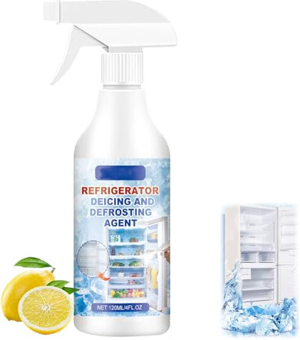 Defrosting Spray for Fridge Freezer,Rapid Fridge Freezer Defrosting Spray,Powerful Refrigerator DefrosterSpray,Effective Deep Freeze De icer Spray120ml