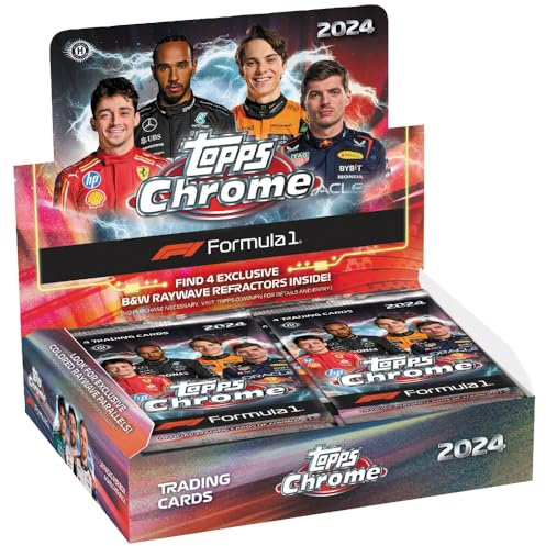 Topps Chrome Formula 1 Trading Cards 2024-1x Qualifying Lap Box